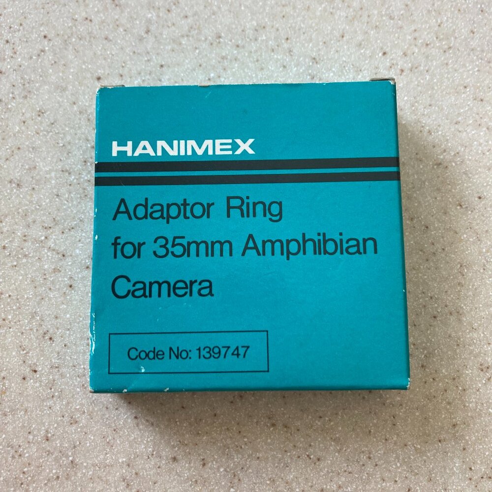 Vintage Hanimex Adapter Ring For 35mm Amphibian Camera  NOS